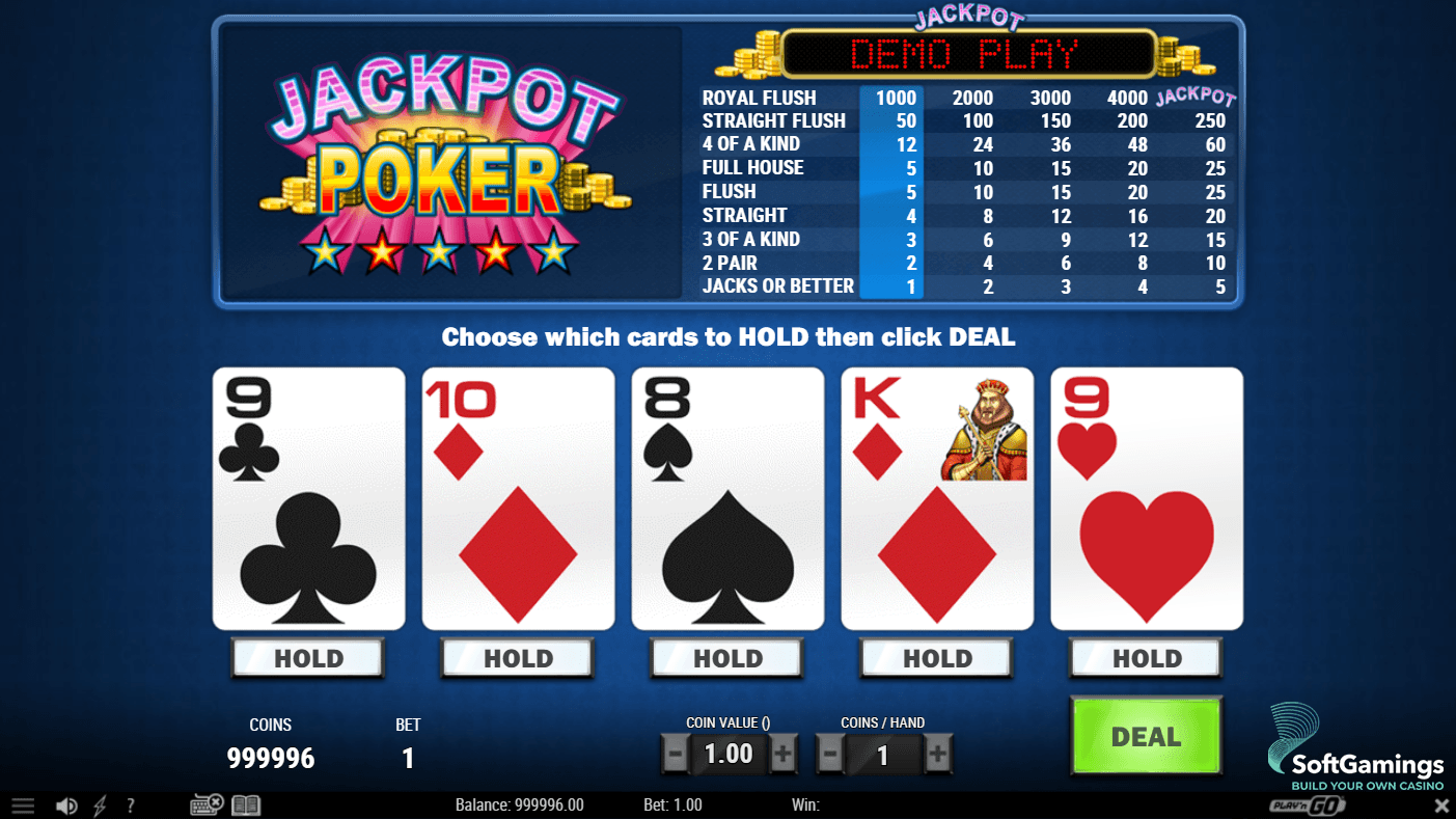 Jackpot Poker Spiel